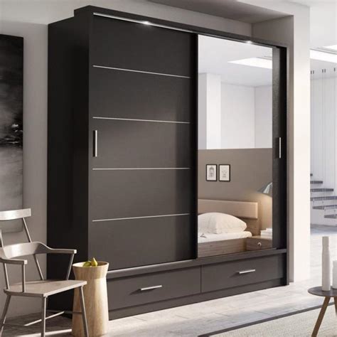 It is usually tall with upright case fitted with hooks and shelves. 3 Fitted Wardrobe Designs For Fitted Bedroom Furniture ...