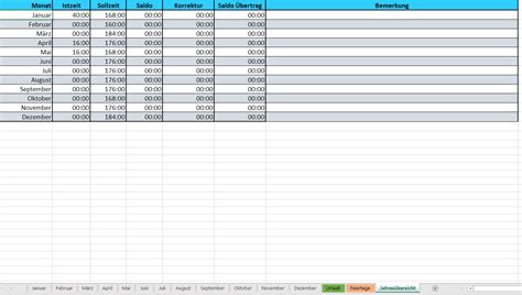 Da in der zeiterfassung excel vorlage 2021 pro monat eine separate tabelle zum einsatz kommt, lassen sich sämtliche arbeitszeiten für das gesamte jahr 2021 transparent abbilden. Excel Stundenzettel 2021 mit Soll, Ist, Saldo ...