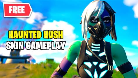 NEW Hush Skin Gameplay Haunted Hush Style Fortnite Item Shop