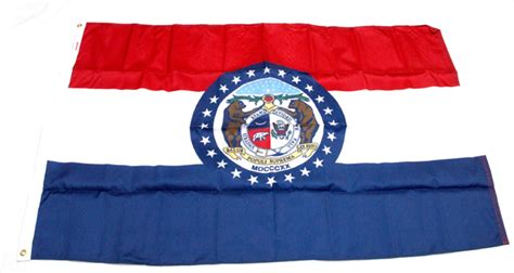Fl0541 Missouri State Flag
