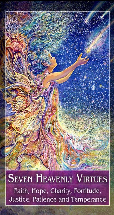 Seven Heavenly Viertues Soul Wisdom Oracle Cards Oracle Cards Angel