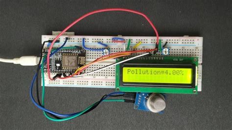 Iot Based Air Pollution Monitoring Using Nodemcu Esp8266 And Mq135 Gas