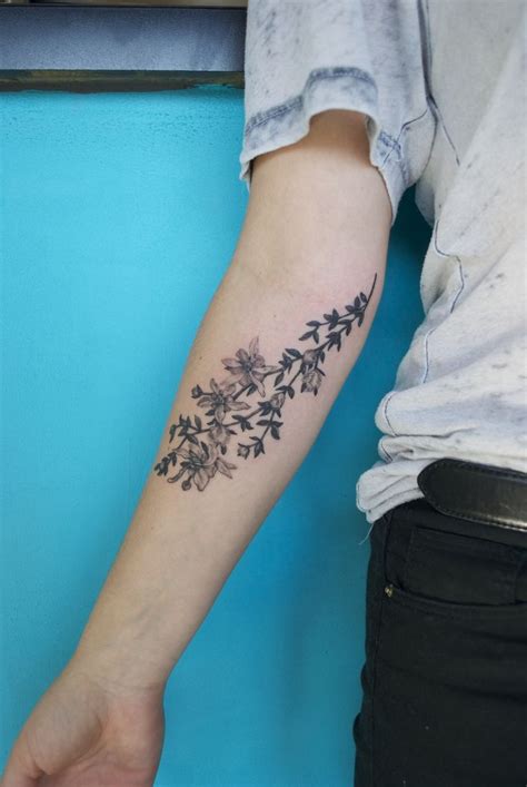Best 25 Floral Arm Tattoo Ideas On Pinterest Forearm