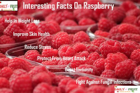 Nutrition Chart For Raspberry
