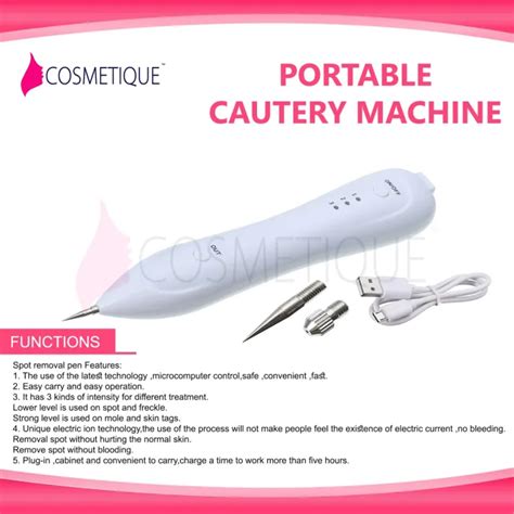 Portable Cautery Machine Clinic Grade Warts Removal Spot Skin Tags