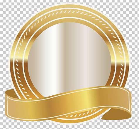 Gold Ribbon PNG, Clipart, Banner, Brand, Circle, Clip Art, Gold Free