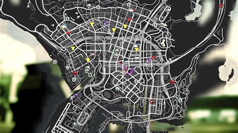 Gta 5 Pc Mods Colored Map Icons Version 01 Youtube