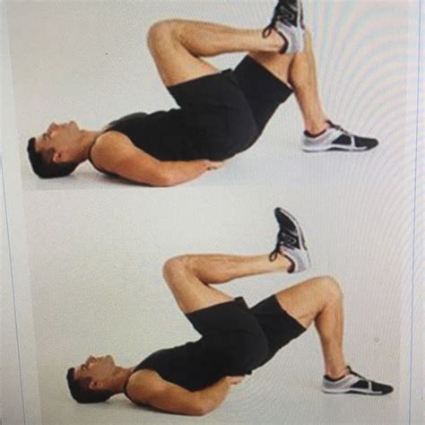 Lying Single Leg Hip Thrust By Grant X Exercise How To Skimble