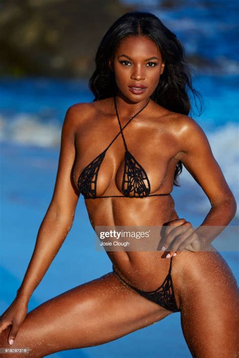 Model Jasmyn Wilkins Poses For The 2018 Sports Illustrated Swimsuit