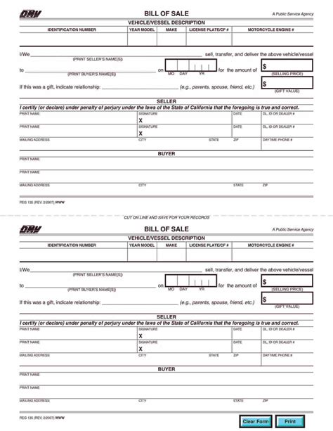 We did not find results for: Free Fillable California Vehicle Bill of Sale Form ⇒ PDF ...