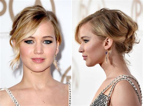 The Best Celebrity Updos Of So Far Brit Co Half Updo Hairstyles Short Hairstyles