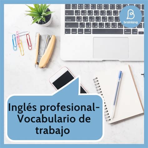 Inglés Profesional Vocabulario De Trabajo En Inglés