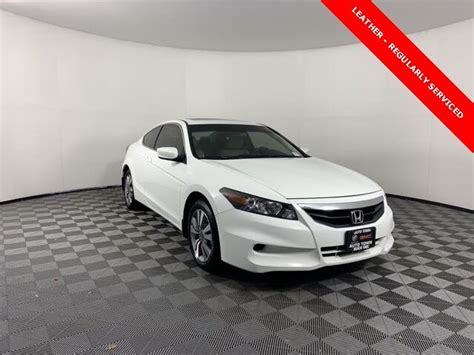 Used 2012 Honda Accord Coupe Ex L For Sale With Photos Cargurus
