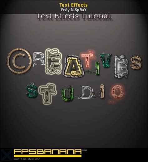 Text Effects Gamebanana Tutorials