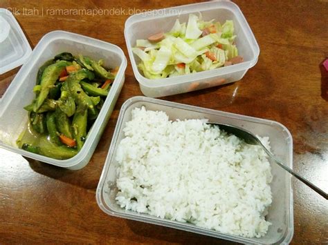 Contoh menu diet 7 hari: Menu Ringkas Untuk Bekalan Makanan Tengah Hari | The ...