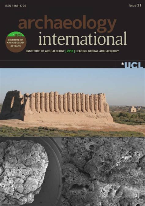 Launch Of The Latest Issue Of Archaeology International 2018