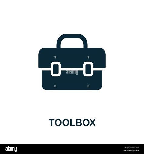 Toolbox Vector Icon Symbol Creative Sign From Construction Tools Icons