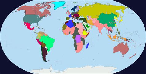 Map Of The World In 1902 The Pink War By Dinospain On Deviantart
