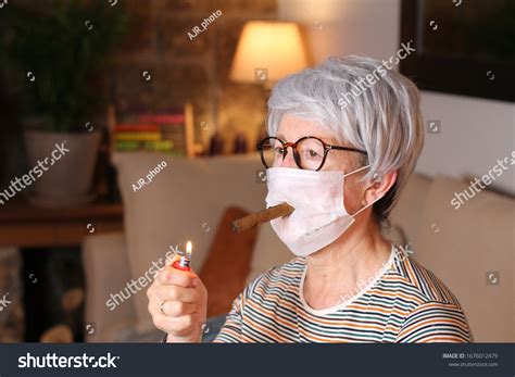 524 Grandma Smoking Images Stock Photos And Vectors Shutterstock