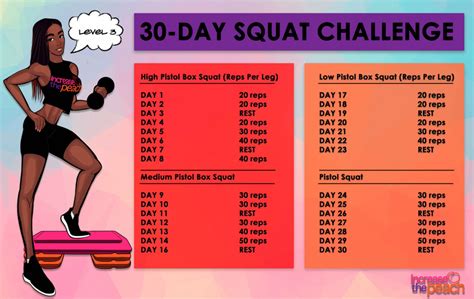build a booty with this 30 day squat challenge page 5 of 5 squat october 2020 calendar