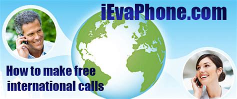 Free international calls are possible because of voice over internet protocol (voip) technology. Free international calls from PC to phone | iEvaPhone