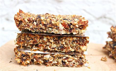 Crunchy Super Seed Energy Bars Recipe Sugar Free Vegan Recipes