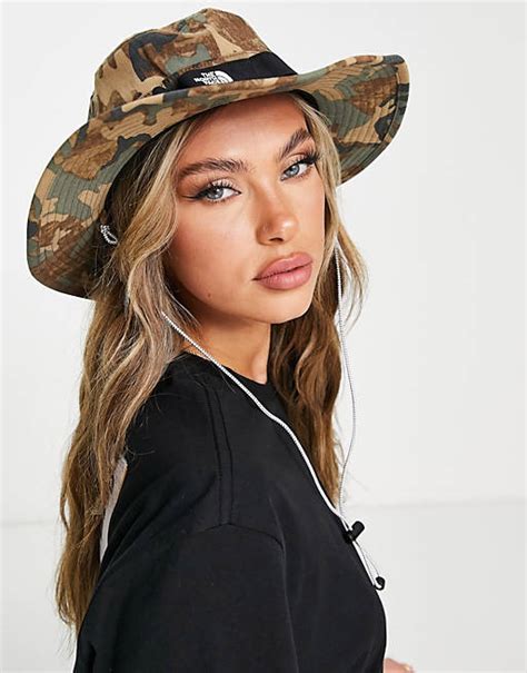 The North Face Class V Brimmer Hat In Camo Asos