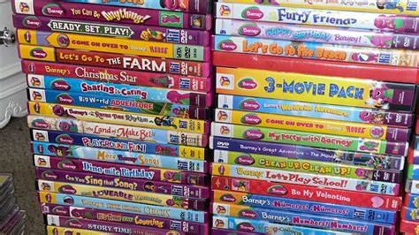 Barney Dvds Collection