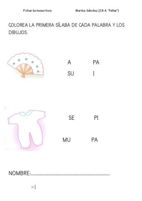 Colorea Y Descubre El Dibujo Con Sílabas Letras Y Números