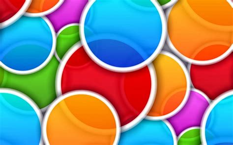 Abstract Rainbow Red Colorful Circle Orange Rainbow Abstract