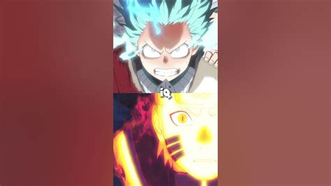 Naruto Vs Deku Youtube