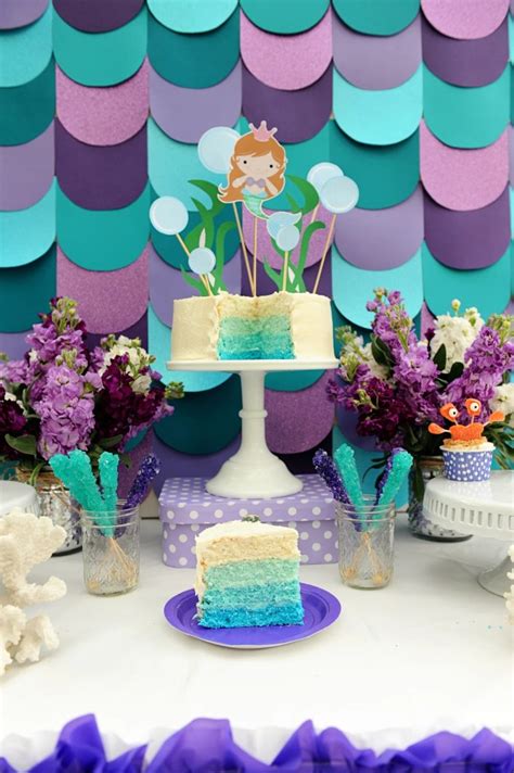 Mermaid Birthday Pool Party Ideas Diy