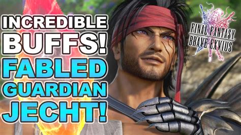 How To Use Fabled Guardian Jecht Final Fantasy Brave Exvius Unit Reviews Guides Rotations