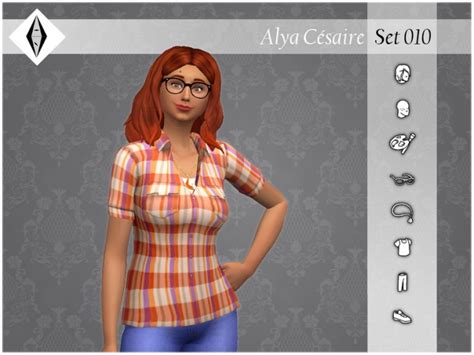 Alya Cesaire Set 010 By Aleniksimmer At Tsr Sims 4 Updates