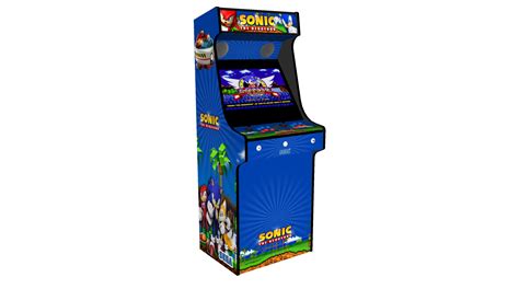Sonic The Hedgehog Upright Arcade Cabinet 3000 Games 120w Subwoofer