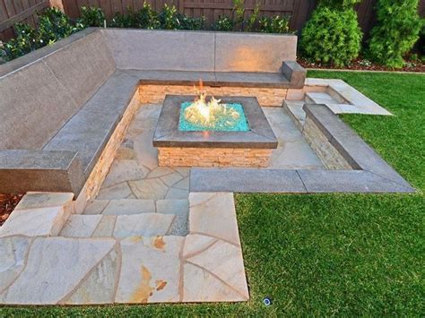 Sq Glass Sunken Hearth Pit Learn More By Going To The Image Link