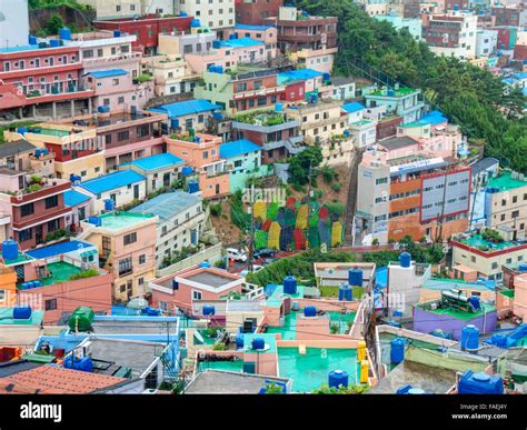 Famous Gamcheon Culture Village Busan South Korea Stock Photo Alamy