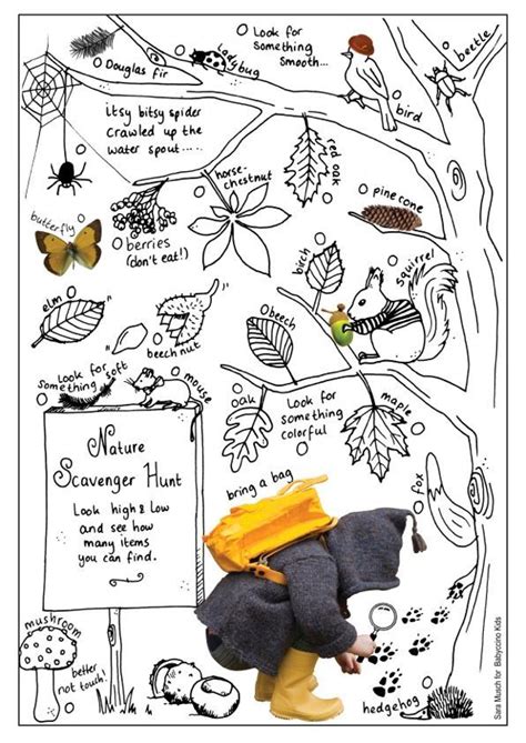 Crafts Ontheway Scavenger Hunt Craft Coloring Pages - Victoria Milo's