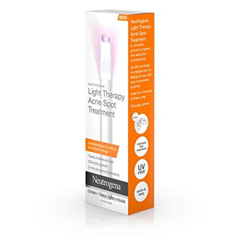 Neutrogena Light Therapy Acne Spot Treatment Chemical And Uv Free With