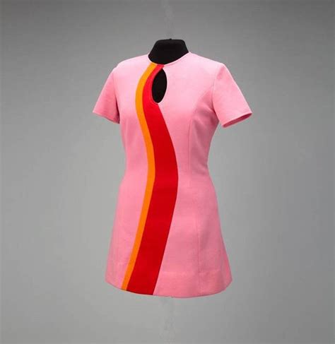 60s stewardess dress pink psa inspired dress mod shift etsy uk