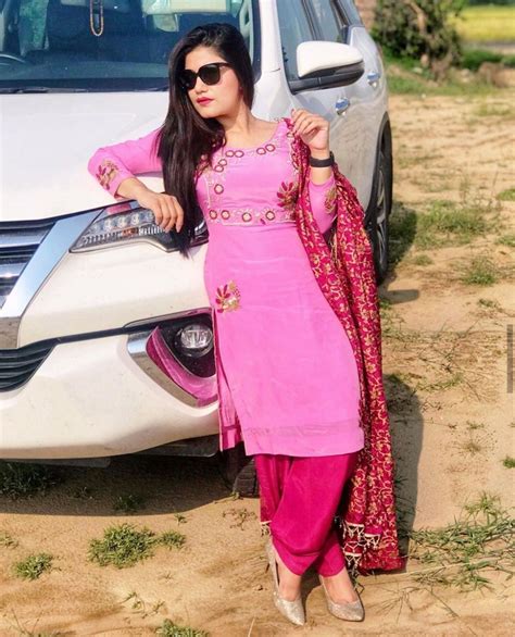 Kaur B Girl Fashion Punjabi Outfits Beautiful Girls Dresses