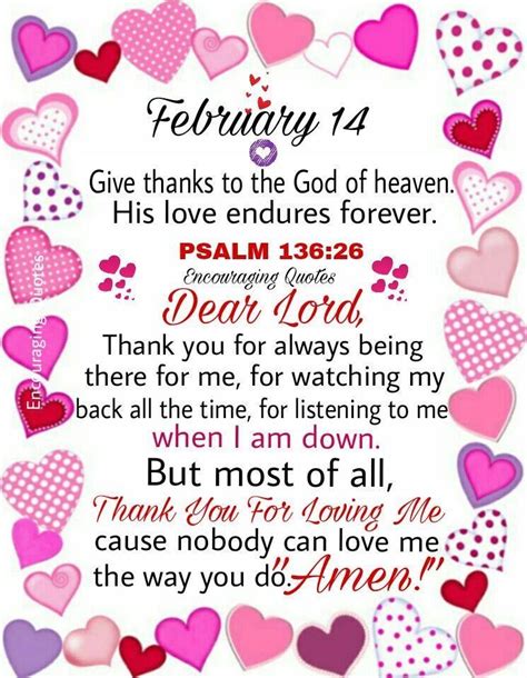 February 14 Give Thanks To God Valentines Day Valentines Valentines