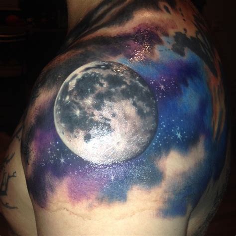 Can you get a tattoo with clouds on it? 91 Moon Tattoos That Are Out of This World
