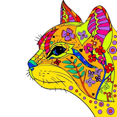 Pin by Ms A Holbert on Coloring | All about cats, Art, Coloring pages