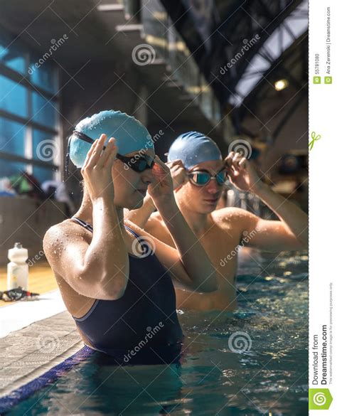 Swimmers Stock Photo Image Of Caucasian Activity Person 55781080