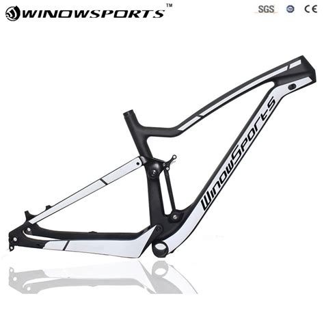 29er Full Suspension Carbon Mountain Bike Xc Mtb Frameset High Quality