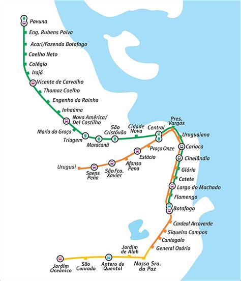 Metrô No Rio Entenda Como Usar Preços Linhas E Horários