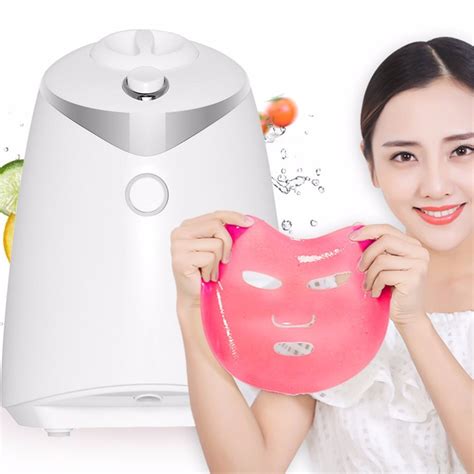 Luckyfine Diy Face Mask Machine Automatic Fruit Facial Mask Maker Natural Vegetable Mask With