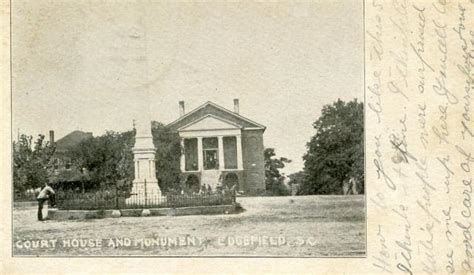 Edgefield historic district is a national historic district located at edgefield, edgefield county, south carolina. courthousehistory.com | a historical look at out nation's county courthouses through postcards