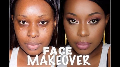 Face Makeover Foundation Highlight Contour Youtube